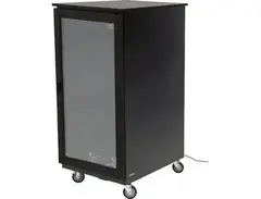 Argosy IsoBox PRO 24RU - Black Satin with Oak Trim, Right Door Swing