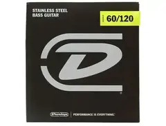 Dunlop DBS60120 Stainless Steel Drop Bass Guitar Strings - .060-.120 Extra Heavy