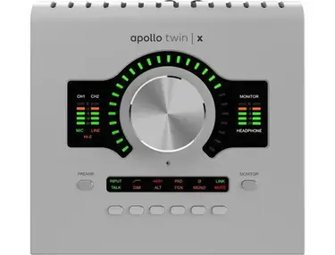 Universal Audio Apollo Twin X QUAD Gen 2 Essentials+ 10x6 Thunderbolt Audio Interface with UAD DSP
