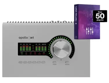 Universal Audio Apollo x4 Gen 2 and Studio+ Edition Bundle