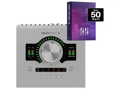 Universal Audio Apollo Twin X QUAD Gen 2 and Studio+ Edition Bundle