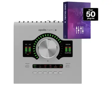 Universal Audio Apollo Twin X DUO Gen 2 and Studio+ Edition Bundle