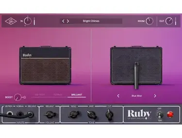 Universal Audio Ruby '63 Top Boost Amplifier Plug-in