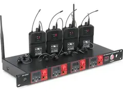 Galaxy Audio AS-4400 Quad UHF Wireless In-ear Monitoring System - M4 (534MHz-552MHz)