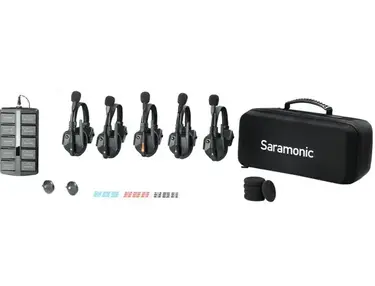 Saramonic WiTalk9-5S 5-person 1.9GHz Wireless Intercom System