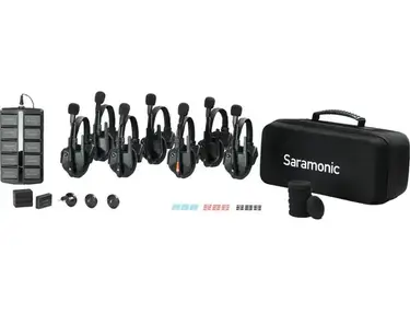 Saramonic WiTalk9-7S 7-person 1.9GHz Wireless Intercom System