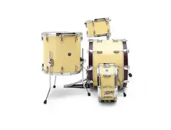 Gretsch Brooklyn Limited Edition White Satin • 22"x14" ; 12"x8" ; 16"x16" ; 14"x5.5"