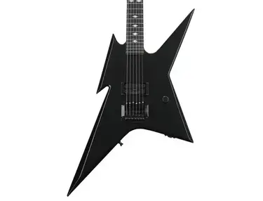 B.C. Rich JRV Icon Electric Guitar Black Red Ebony Fretboard B.C. Rich JRV Icon Electric Guitar Black Red Ebony Fretboard