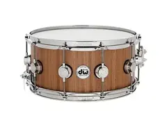 DW Cherry Mahogany Natural Lacquer With Nickel Hardware Snare Drum 14x6.5" main image