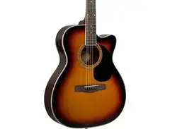 Mitchell O120CESB Auditorium Acoustic-Electric Guitar 3-Color Sunburst main image