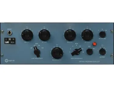 IK Multimedia EQP-1A Vintage Tube Program Equalizer