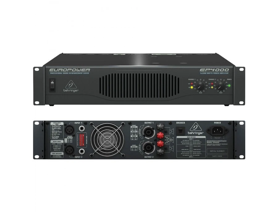 Behringer EP4000 - What To Know & Where To Buy | Equipboard Behringer EP4000 - What To Know & Where To Buy | Equipboard