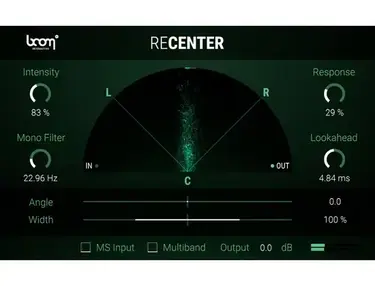 Boom RECENTER
