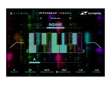 Zynaptiq PITCHMAP::COLORS