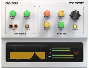 McDSP DE555 Advanced De-esser Native v7