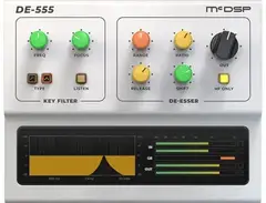 McDSP DE555 Advanced De-esser Native v7