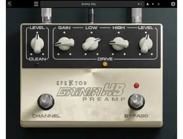 Kuassa EFEKTOR Gainia HB + FREE Pillar Power Amp