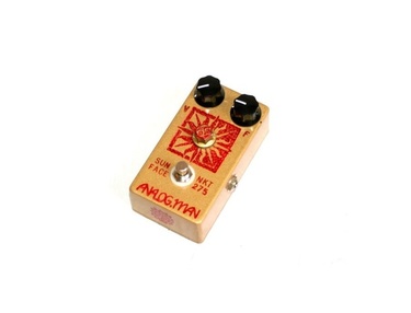 Analog Man Sun Face Fuzz Pedal - ranked #390 in Fuzz Pedals 
