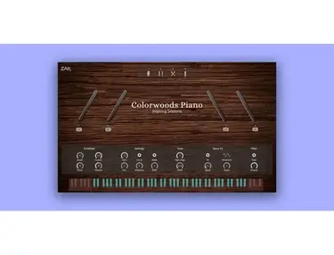 ZAK Sound Colorwoods Piano