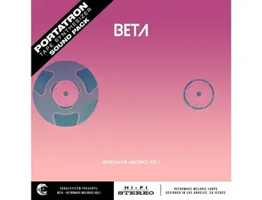 Robotic Bean Portatron Preset Pack: Beta - Retrowave Melodics Vol.1