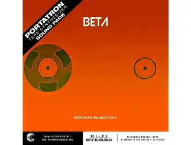 Robotic Bean Portatron Preset Pack: Beta - Retrowave Melodics Vol.2