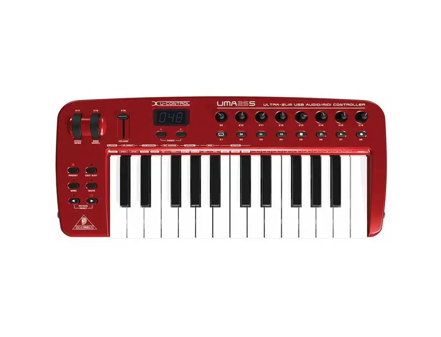 ベリンガー UMA25S MIDIキーボード Behringer UMA25S 25 Key MIDI Keyboard - What To Know & Where To