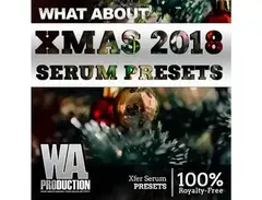 W.A. Production Xmas 2018 Serum Presets main image