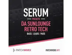 Loopmasters Da Sunlounge Retro Tech - Serum Presets main image