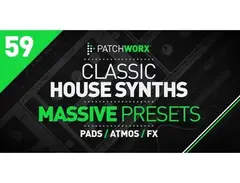 Loopmasters Classic House Synths - Massive Presets main image