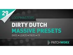 Loopmasters Dirty Dutch Massive Presets main image