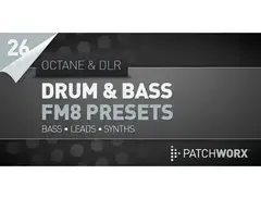 Loopmasters Octane & DLR - Drum & Bass FM8 Presets main image