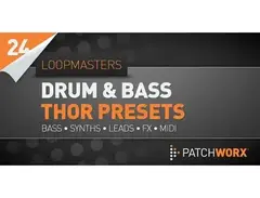 Loopmasters Patchworx Drum and Bass Synths - Thor main image