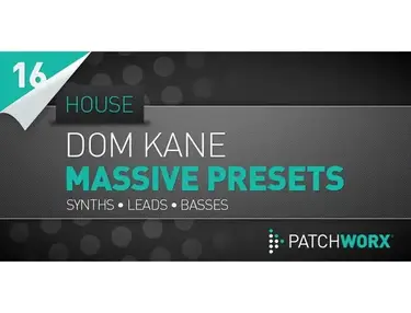 Loopmasters Dom Kane House Synths Massive Presets