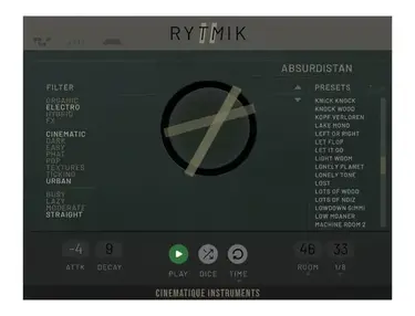 Cinematique Instruments Rytmik 2