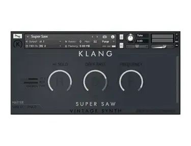 KLANG VINTAGE SYNTH: Super Saw