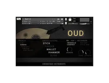 Cinematique Instruments Oud v1.5