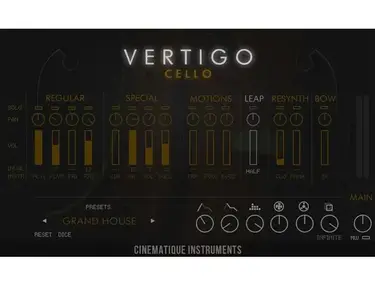 Cinematique Instruments Vertigo Cello
