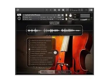 Sonuscore Lyrical Cello Phrases