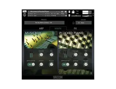 Sonuscore Origins Vol.2: Music Box & Plucked Piano
