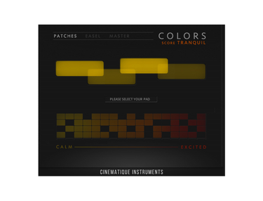 Cinematique Instruments Colors: Score Tranquil