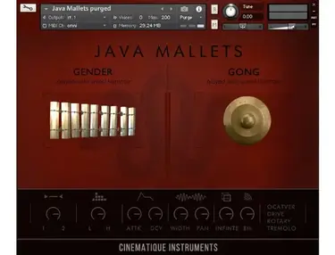 Cinematique Instruments Java Mallets