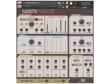 THEPHONOLOOP Cassette Plucks.01 for Kontakt