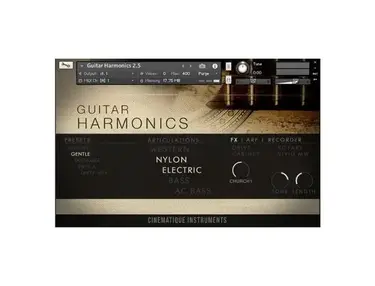 Cinematique Instruments Guitar Harmonics v2.5
