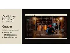 XLN Audio Addictive Drums 2: Custom Collection