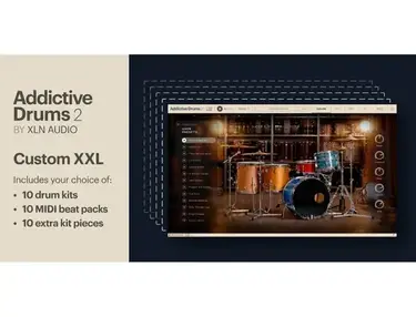 XLN Audio Addictive Drums 2: Custom XXL Collection