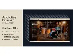 XLN Audio Addictive Drums 2: Custom XXL Collection