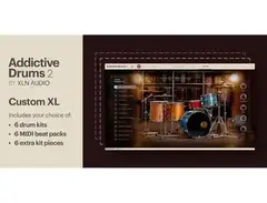 XLN Audio Addictive Drums 2: Custom XL Collection