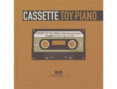 THEPHONOLOOP Cassette Toy Piano - Multi-Format Bundle