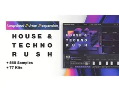 Loopcloud Plugins DRUM Expansion: House and Techno Rush main image