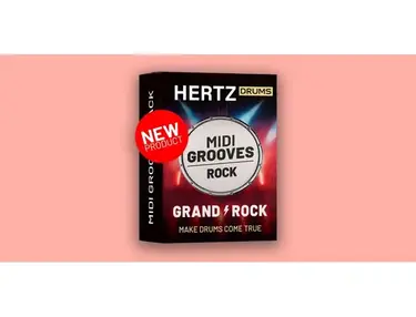 Hertz Instruments Hertz Drums 2 Grand Rock MIDI Grooves Pack